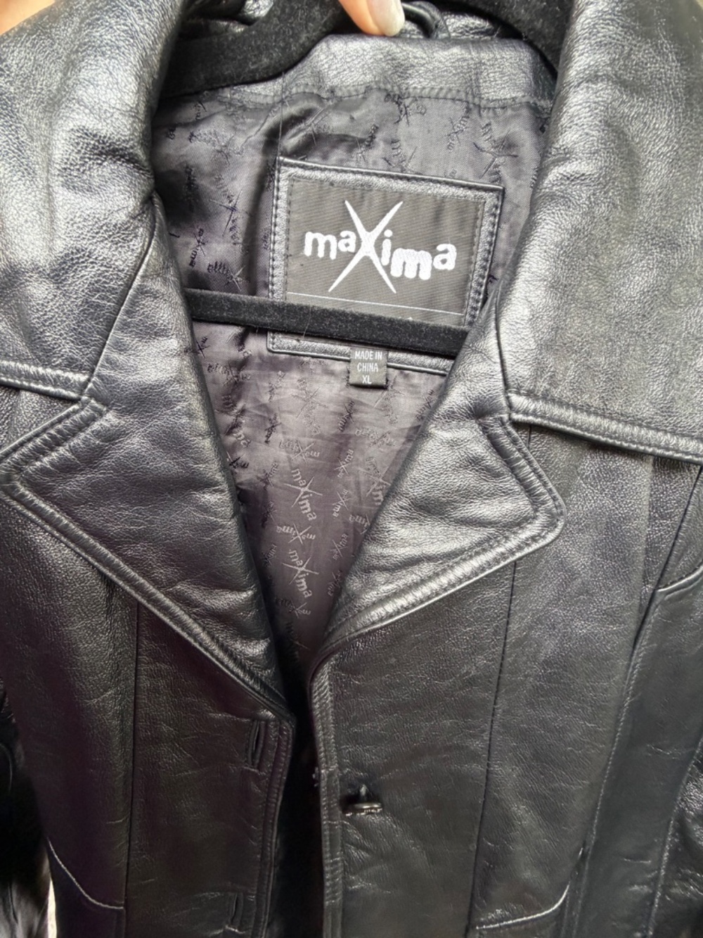 Vintage Maxima leather jacket - Picture 5 of 6